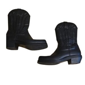 Zara Black Ankle Booties